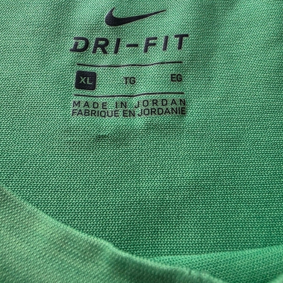 2 For 1 Bundle Nike Dri-Fit Tees, Blue And Green, Size Youth XL - Picture 10 of 12